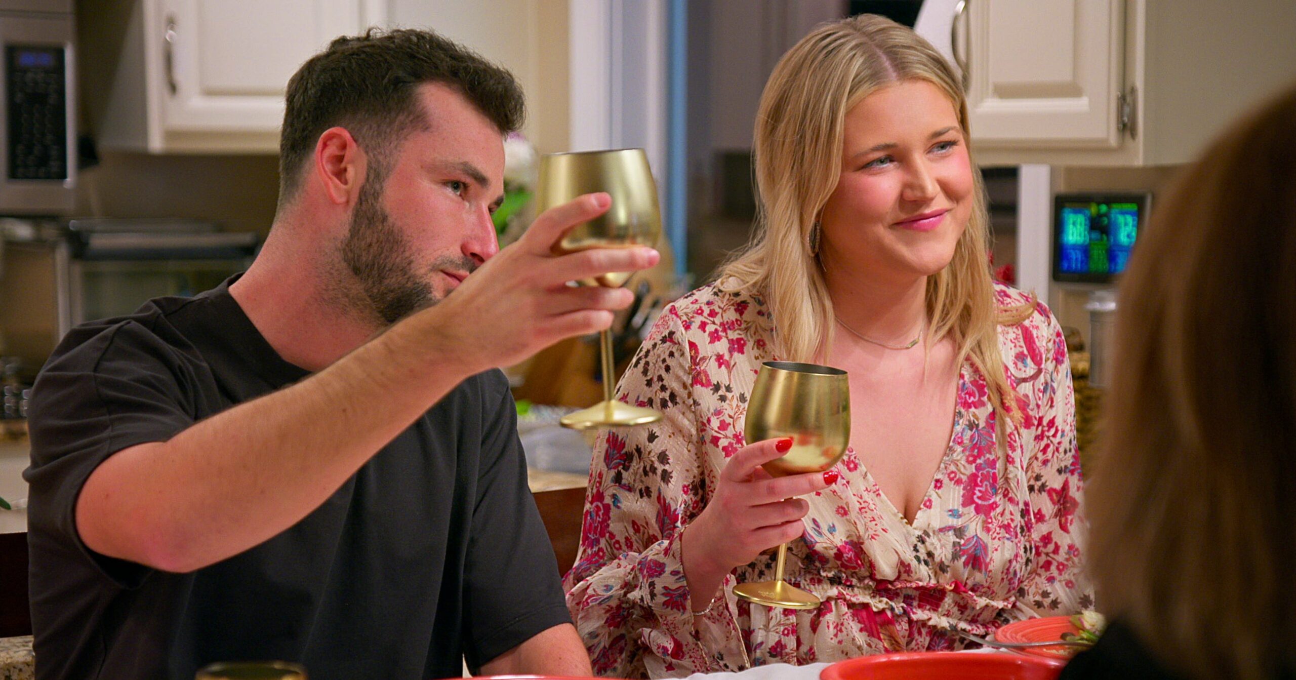 The Real Stars of "Love Is Blind": Those Gold Wine Glasses