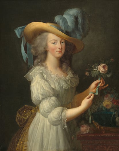'Marie-Antoinette' (Élisabeth Vigée-Lebrun, 1783).
