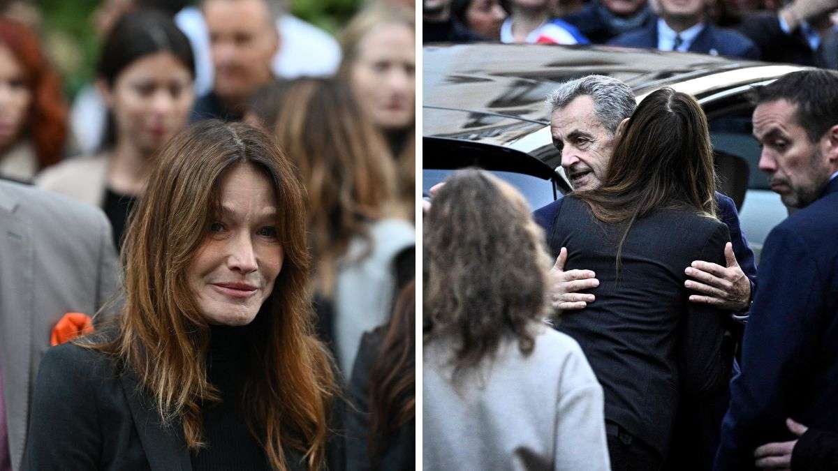 Les tristes adieux de Carla Bruni et Nicolas Sarkozy
