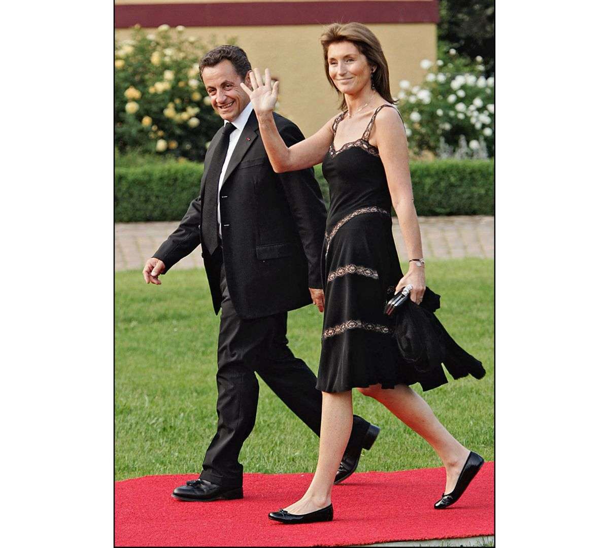 Nicolas Sarkozy et sa seconde épouse, Cecilia Ciganer Albéniz