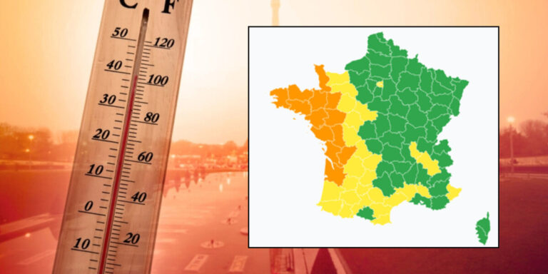 Point sur la canicule en France : 13 départements en alerte orange et des températures maximales de 38 °C attendues