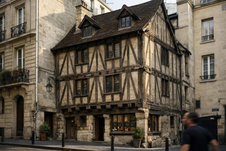 Cette maison parisienne est la plus ancienne de la capitale — elle a plus de 600 ans et appartenait à un alchimiste mythique