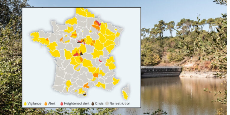 La canicule déclenche des alertes hydriques dans 51 départements français