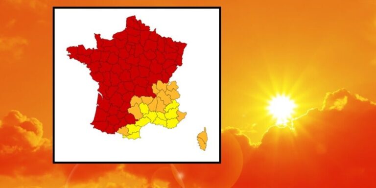Mis à jour le 25 juin : la canicule s&rsquo;atténue en France après avoir enregistré la journée la plus chaude le 24 juin