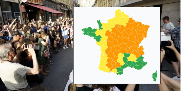 Alertes de chaleur intense et de tempête en France