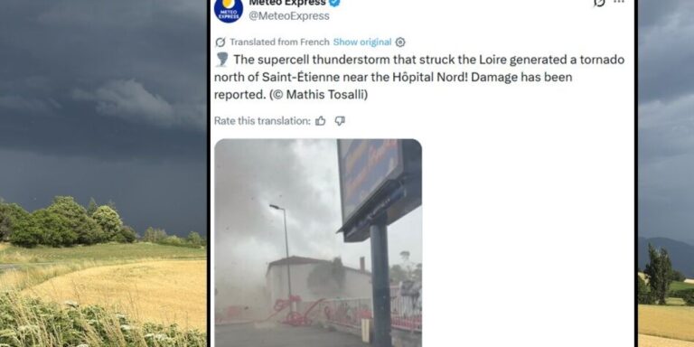 Deux morts alors que de violentes tempêtes traversent la France
