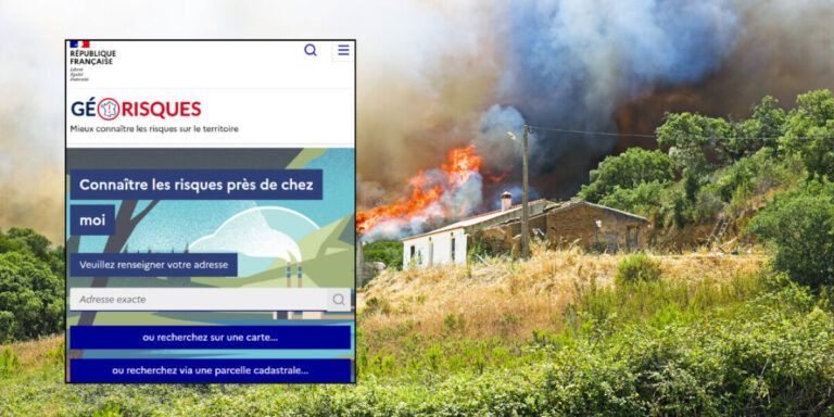 Le site du gouvernement français aide à vérifier et à gérer les risques là où vous vivez