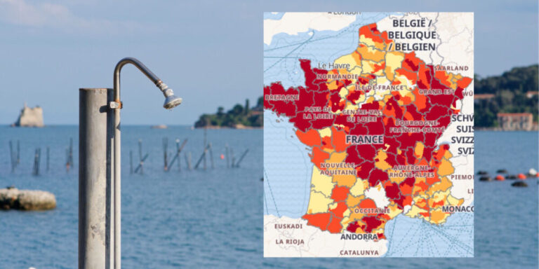 Les douches fermées sur les plages françaises pour économiser l&rsquo;eau
