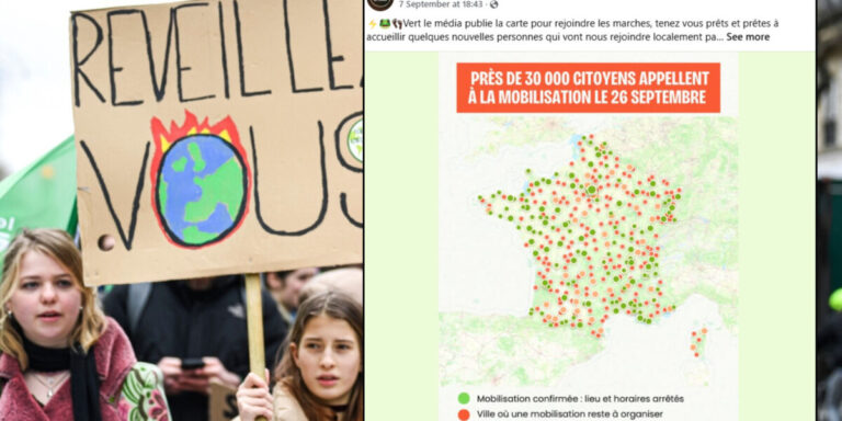 Des centaines de manifestations pour le climat devraient avoir lieu en France ce week-end