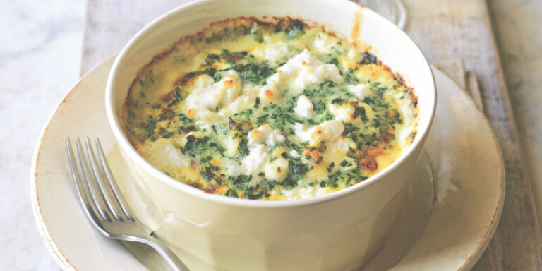 Recette : gratin de courgettes aux herbes fraîches et fromage de chèvre