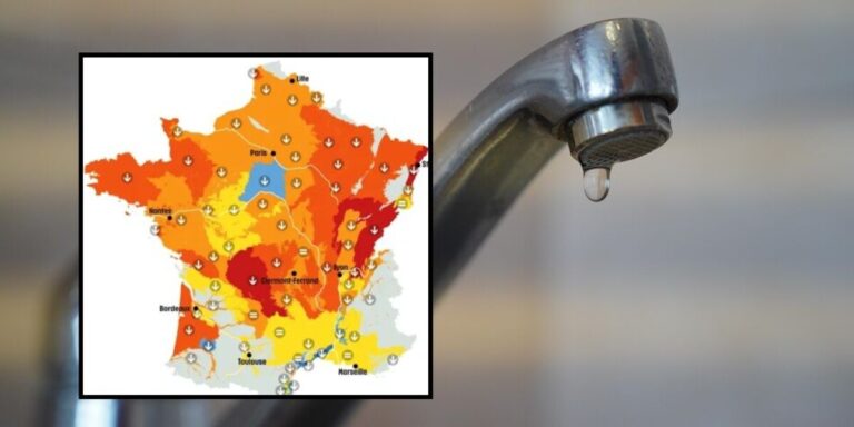 Sécheresse : 64 000 personnes en France restent sans eau du robinet