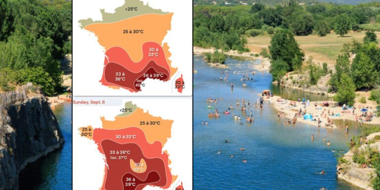 Températures élevées : à quoi s&rsquo;attendre ce week-end en France