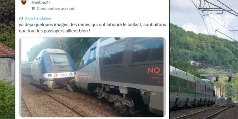 Un train régional déraille en France – possible sabotage