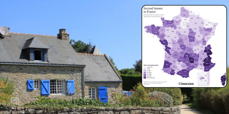 Carte interactive : Nombre de résidences secondaires dans chaque département français