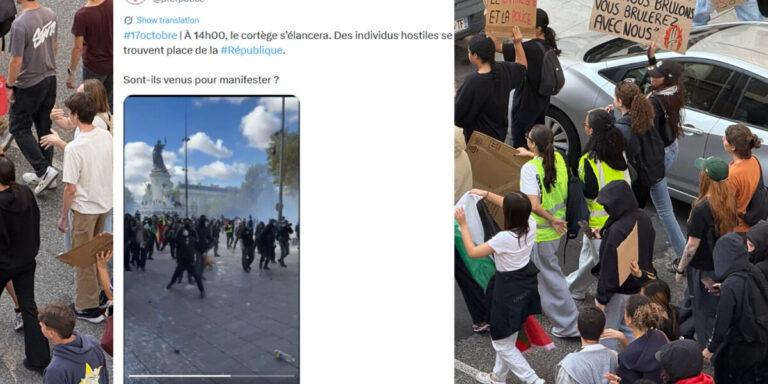 Des affrontements éclatent alors que les manifestations se propagent à travers la France