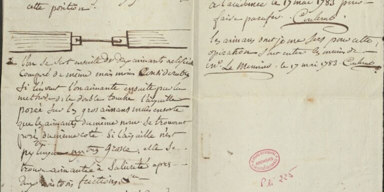 Les lettres scientifiques scellées de la France depuis 100 ans
