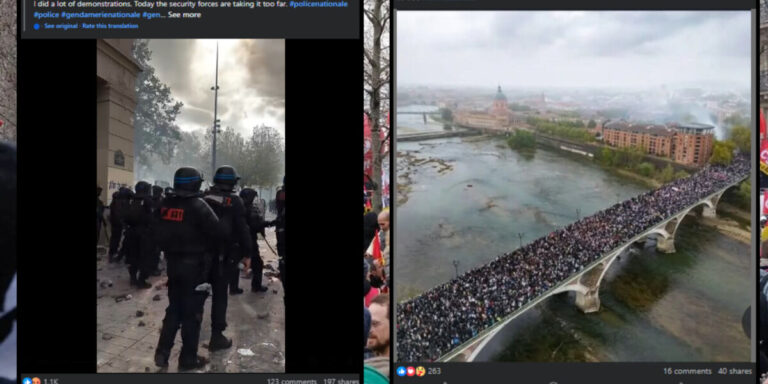 Manifestations du 17 octobre en France : affrontements avec la police, pillages et incendies criminels éclipsent la voix des manifestants