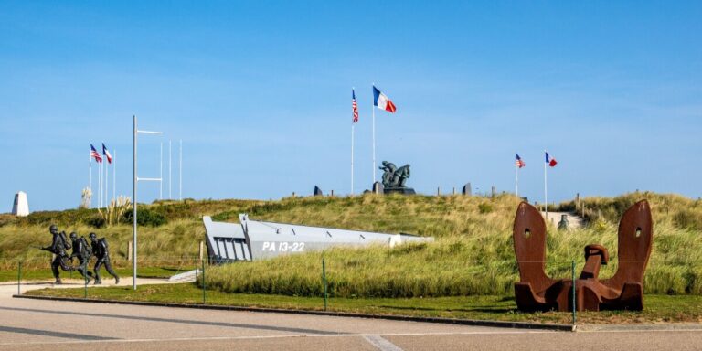 Souvenir des sacrifices de la guerre en Normandie